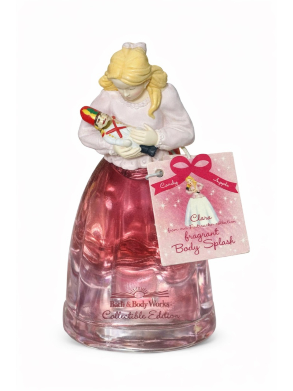 Bath & Body Works Clara Nutcracker Body Splash 6 oz Candy Apple Collectible
